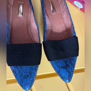 Halogen Womens  Size 8 Leather Flats Shoe